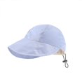 thumbnail image 1 of Femmes Large Bord Pare-Soleil Réglable UV Protection Casquette Été Plein Air Chapeau de Soleil, 1 of 4