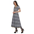 thumbnail image 2 of Moomaya Kurtis Indiennes pour Femmes en Coton à Fente avant Kurti Longue Imprimée Robe Ethnique, 2 of 6