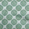 thumbnail image 1 of oneOone Polyester Spandex Green Fabric Asian Block Craft Projects Decor Fabric Printed By The Yard 56 Inch Wide, 1 of 4