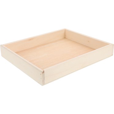 Rectangle Wooden Tray Puzzle Tray Wooden Nested Serving Tray Puzzle Accessory Puzzle Piece Tray Sorting Tray For Flat Puzzle