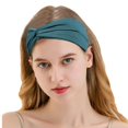 thumbnail image 3 of Solid Knitting Wool Hair Band, Acrylic Wool, 13 Colors, Elastic, For Autumn/Winter, Multifunctional (Wash Face/Sports), 3 of 3