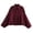 Winefaux Daim crop Veste Femmes, variante sur aohooy Veste en Similicuir pour Femme à Manches Longues, Blouson Bomber de Moto à Fermeture Éclair, Léger, Ourlet Bouffant, Manteau en Suède, Café, S