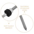 thumbnail image 2 of Solar Hanger Bolts Stainless Steel Height Adjustable Hanger Bolts For Solar Panel Mounting On Building Roofs Photovoltaic Accessories Kit, 2 of 9