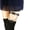 BK, variant on EGNMCR Peach Heart Garter Belt Nightclub Bar Leather Leg Garter Clip Garter Clip