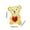 Jaune, variante sur Aodebiao Figurine en Résine Mini Ourson en Forme de Cœur, Statue d'Animal Mignonne pour Déco de Bureau à la Maison, Cadeau pour la Saint-Valentin, Fête d'Anniversaire, Souvenir d'Amitié, Ornement d'Exposition de Collection