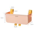 thumbnail image 4 of Hanging Bedside Organizer Storage for Glasses Books Phones Hanging Bedside Organizer Keys Pink, 4 of 8