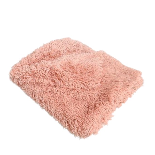 tredstone Espace de Couchage Confortable pour Animal de Compagnie avec Tapis de Sommeil Chaud Doux Large Rang d'Utilisations Tapis de Sommeil Chaud Doux pour Animal de Compagnie Rose