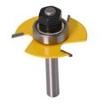 thumbnail image 3 of Graflsoa 2-Piece Adjustable Slot Cutter Set with 6 Interchangeable Blades, 8mm/12mm Shank, Ideal for Woodworking and DIY Projects, Compact and Durable Alloy Construction, 3 of 6