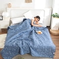 thumbnail image 1 of Kcavykas Home, Garden, Outdoor Summer Quilt Conditioning Quilt Washed Cotton Summer Quilt Aloe Cotton Summer Quilt Single Double Quilt Machine Washable, 1 of 6