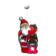 thumbnail image 2 of Bathroom Decor Christmas Window Decoration Lights Battery Operated (Not Include) Christmas Indoor Lights Window Hanging Decoration Lights Party Christmas Gift Christmas Tree Ornaments on Clearance, 2 of 5