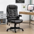 thumbnail image 2 of HOMCOM Executive Office Chair w/ Massage and Heat, Computer Chair, Brown, 2 of 10