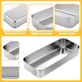 thumbnail image 3 of Set of 2 Large Stainless Steel Bread Loaf Pan 13" x 5" Rectangle Nonstick Bak..., 3 of 5