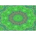 thumbnail image 1 of Ahgly Tapis Rectangulaire Lavable en Machine Intérieur Transitionnel Vert Néon, 7 Pieds x 9 Pieds, 1 of 7