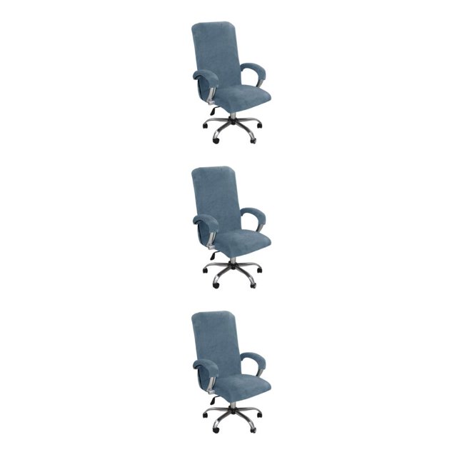 Transemion 1/2/3 3x Experience Unmatched Comfort And Elegance Chair Covers Wide Application grayish blue L 3PCS