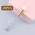 thumbnail image 3 of 20 Pieces Lash Shampoo Brushes Cosmetic Lash cleaner Peel Off Remover Tool Argent, 3 of 9