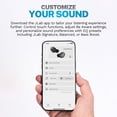 thumbnail image 2 of JLab Go Pop+ True Wireless Earbuds, Violet, Bluetooth, IPX4, Be Aware Mode, Customize Sound, Controls, 2 of 10