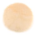 thumbnail image 2 of GUOOL Coussin d'Assise Rond en Faux, Tapis Doux pour Chambre, Salon, Filles, Sofa Beige 30 cm, 2 of 9
