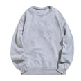 thumbnail image 1 of Gspmoly Mens Shirts, Man Winter Long Sleeve Solid Color Contrast Design Sweater Cardigan Going Out Tops Clearance, 1 of 2