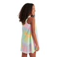 thumbnail image 3 of Robe cache-maillot fluide en crochet Justice pour filles, 3 of 4