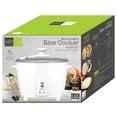 thumbnail image 3 of Hauz - Cuiseur à Riz Électrique, Casserole Intérieure Antiadhésive, Capacité de 6 Tasses, Blanc, 3 of 3
