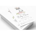 thumbnail image 2 of Inkdotpot Set Of 30Raccoon Jungle Animals Baby Shower Invitations-Diaper Raffle Tickets And Baby Shower Book Request Cards Gender Neutral Invites Its A Boy Its A Girl, 2 of 8