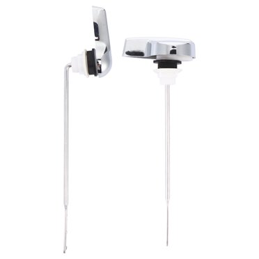 MasteelfCA 2 Pcs Toilet Flush Lever Toilet Handle Toilet Tank Handle Single Push Flushing
