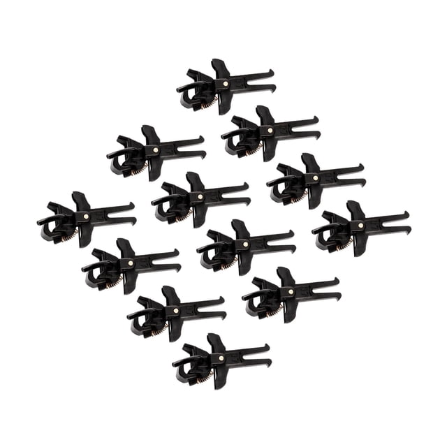tamizeot 12piece HO Scale Hook For Freight Car Trains Railroad Metal Couplers For Realistic Model Train Detail black L