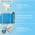 thumbnail image 4 of Metal Frame Above Ground Swimming Pool w/ 10 Foot Round Swimming Pool Cover, 4 of 8