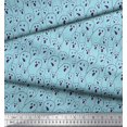 thumbnail image 2 of Soimoi Rayon Fabric Ghost Halloween Print Fabric by The Yard 42 Inch Wide, 2 of 3