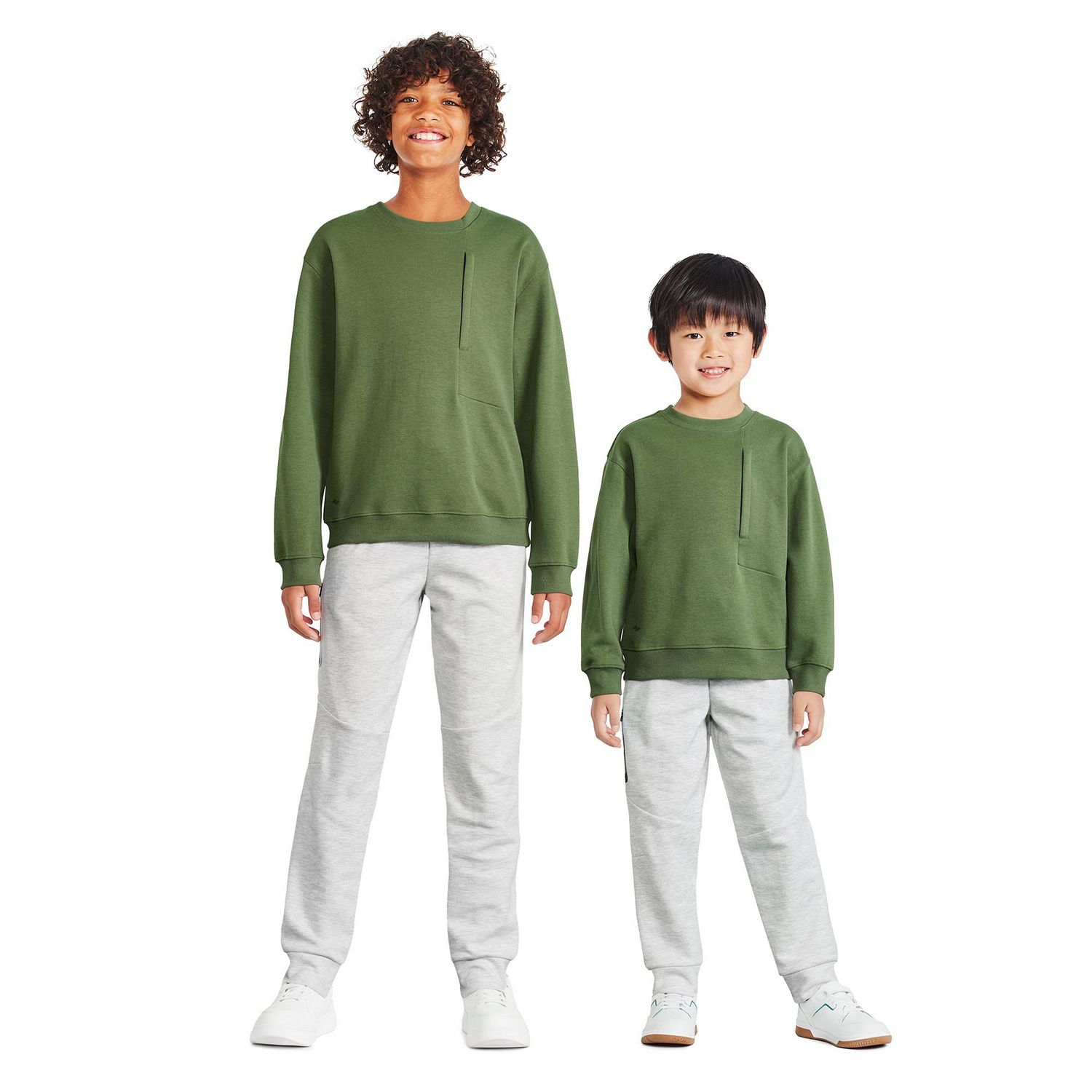 Chandail à poche zippée Athletic Works pour garçons