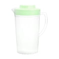 thumbnail image 2 of Birdeem Plastic Water Pitcher with Lid and Spout, Large Capacity 2 Liter Cold Drink Dispenser for Iced Tea, Lemonade, and Beverages, Wide Mouth Design for Easy Filling and Cleaning, 9x5x4 Inches, 2 of 9