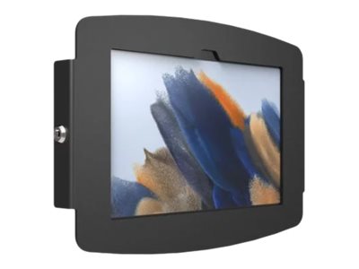 Compulocks Galaxy Tab Active Pro 10.1" Space Enclosure Wall Mount Galaxy Tab Active Pro (10.1 - Boîtier - Caméra Frontale/arrière Exposée - pour Tablette - Verrouillable - Aluminium de Haute Qualité - Noir - Taille de l'Écran: 10.1" - interface de Montage: 100 x 100 mm - Mural, Comptoir - pour Samsung in)