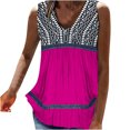 thumbnail image 2 of LSLJS Débardeurs pour Femmes Gilet Imprimé Mode pour Femmes Col Rond Ample Sans Manches T-Shirt Chandail Hauts Blouse, 2 of 6