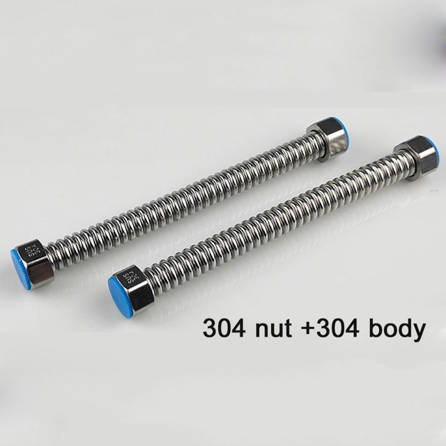 Conduite d'Eau en Acier Inoxydable Flexible pour Réfrigérateur, Conduite d'Alimentation pour Machine à Glaçons, Tuyau Anti-Éclatement