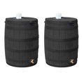 thumbnail image 1 of Good Ideas Rain Wizard 50 Gallon Plastic Rain Barrel Water Collector (2 Pack), 1 of 10