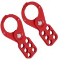 thumbnail image 4 of 6 Trous de Verrouillage de Sécurité Hasp Verrouiller l'Acier Inviolable Résistant aux Chocs pour les Cadenas 1.5in/38mm, 4 of 14