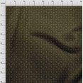 thumbnail image 4 of oneOone Cotton Poplin Chocolate Brown Fabric Abstract Irregular Lines Sewing Craft Projects Fabric Prints By Yard 56 Inch Wide, 4 of 4