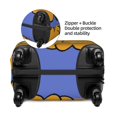thumbnail image 4 of Cute Anime Cartoon Garfield Travel Suitcase Protective Cover Trunk Case Washable Elastic Luggage Cover Fits X-Large Suitcase Protector Baggage With Concealed Zipper Gifts, 4 of 5