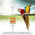 thumbnail image 3 of Bird Skewer, Stainless Steel  Fruit Vegetable Food Holder Bird Cage Foraging Toy For, 3 of 8