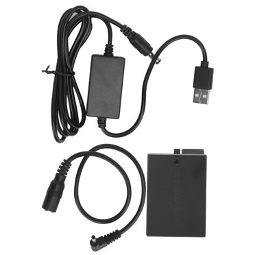 US Bto L Dummy Battery,LP‑E8 Dummy Battery DC USBDC Coupler Dummy Battery Dummy Batteryfor Canon D Tailored for Perfection