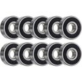 thumbnail image 1 of Niche Roulement de Roue 6302-2RS 15x42x13 mm Rangée Simple Gorge Profonde Lot de 10 519-CBB2232R, 1 of 5