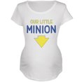 thumbnail image 1 of Our Little Minion Maternity Soft T Shirt, 1 of 1