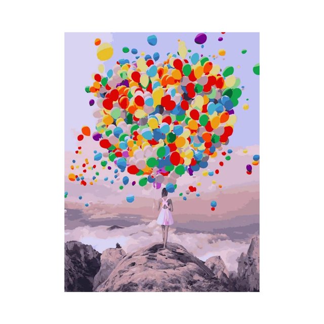 Mistaha 16*12 Inch DIY 5D Diamond Painting Kit Beautiful Girls Pattern Full Drill Diamond Painting