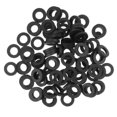 thumbnail image 2 of 100x Rings Silicone Shower Nozzle Flushing Hose - Black, Three Quarter Inch, 2 of 8