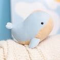 thumbnail image 4 of Blue Soft Ocean Whale Plush Toy Stuffed Animal Comfort Doll For Children Durable Material Safe Gift, 4 of 9