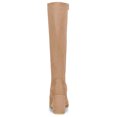 thumbnail image 3 of Unique Bargains Women's Round Toe Block Heel Knee High Boots, 3 of 5