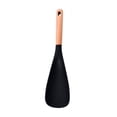 thumbnail image 1 of Chmadoxn Soup Spoons Cooking Spoon For Nonstick Cookingwares And Safe Spoon With Wooden Handle For Mixing And Scrape silicone spoon, 1 of 3
