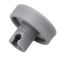 thumbnail image 2 of BQLZR Dishwasher Lower Rack Wheel and Stud Replacement for WD12X10231 Gray Pack of 8, 2 of 5