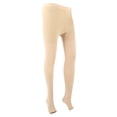 thumbnail image 2 of Thigh High Compression Stockings, Compression Stockings, Soft Elastic Skin Color for Blood Circulation Pain Relief Legs Breathe Open Toe Pantyhose Skin Color M, 2 of 8