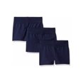 thumbnail image 1 of Hanes Girls Jersey Short 3-Pack, M, Hanes Navy, 1 of 1
